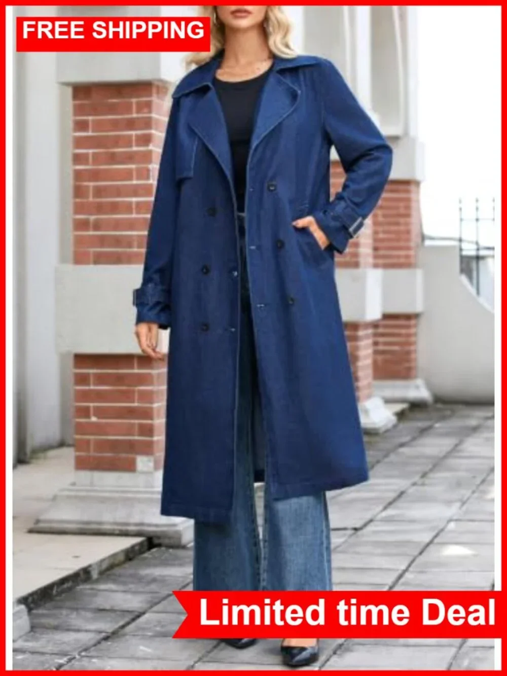 N/A oversized denim